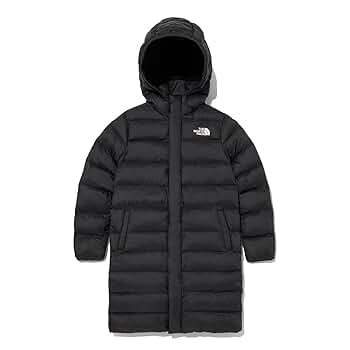 【ノースフェイス】中綿ジャケット　黒　刺繍　リバーシブル　子供160　白　B1 THE NORTH FACE ザ・ノース・フェイス キッズ 中わたジャケット