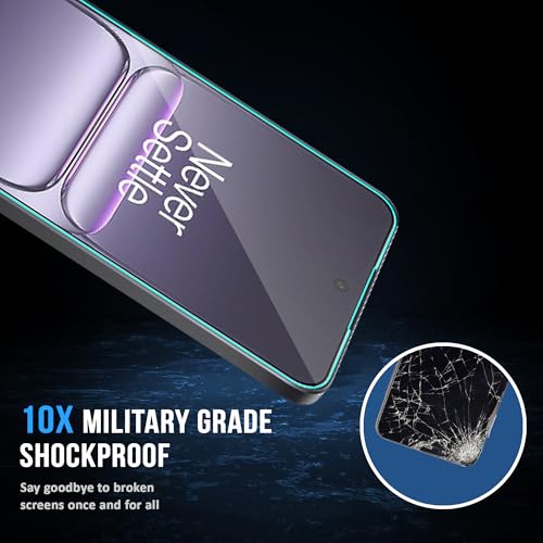 Image of ArmourPro Tempered Glass for OnePlus Nord CE 5-9H Screen Protector with Black Border, Anti Scratch, Edge-to-Edge Coverage, HD Clarity, Smooth Touch, Case Friendly | Black