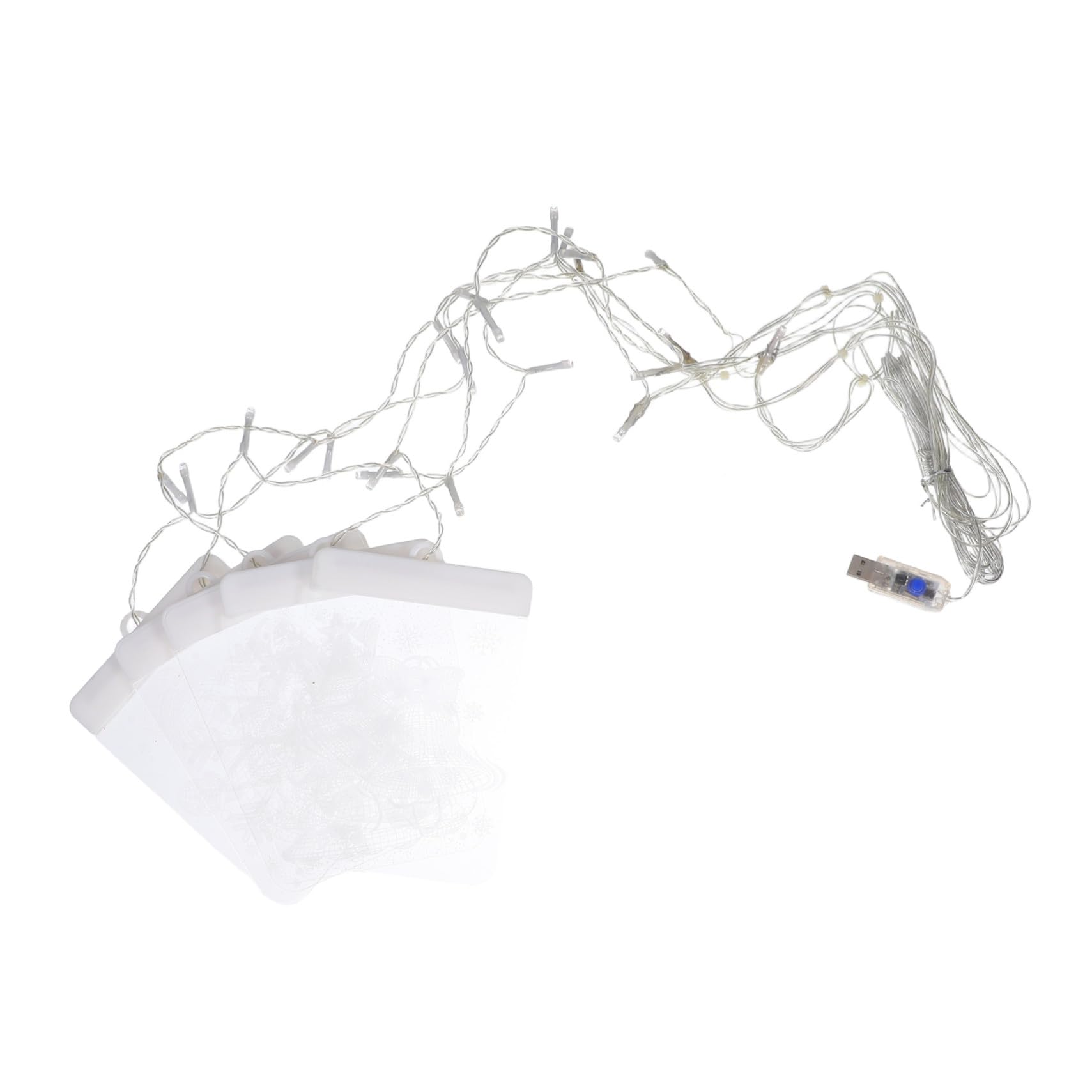 Rideau Lumineux LED Flocons et Bonhomme de Guirlande Rideau de Fenêtre avec Télécommande Lumière Chaude pour Décoration Intérieure de Noël Ambiance Festive pour Vitrines et