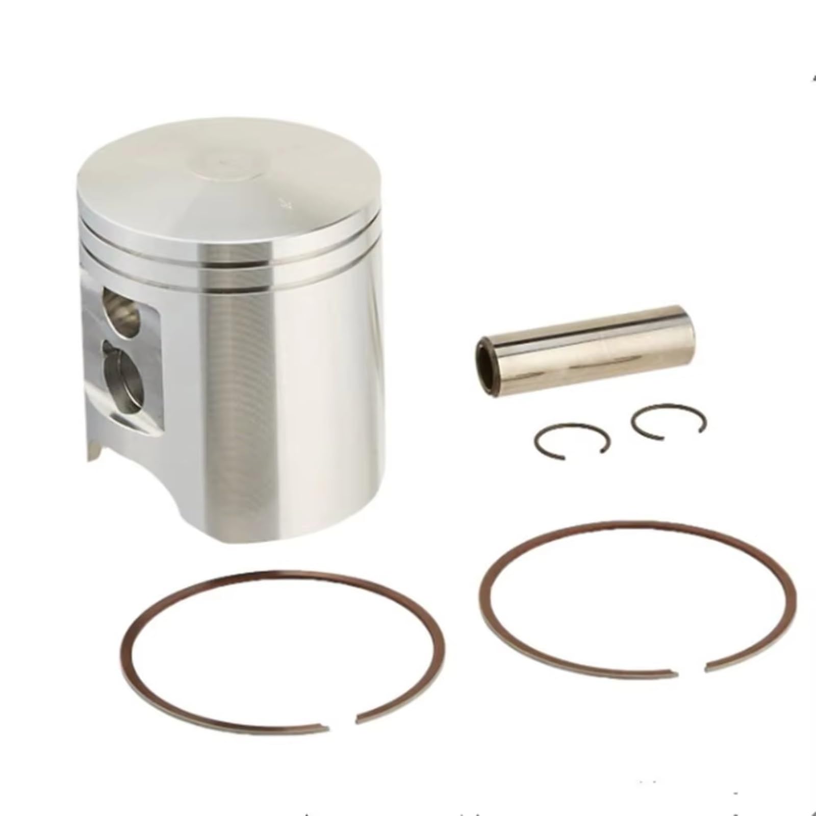 Moto Testata del Cilindro Compatibile con Polaris per Predator 90 2003 2004 2005 2006 52mm Kit Guarnizione Testata Pistone Cilindro Moto Parte Motore Moto