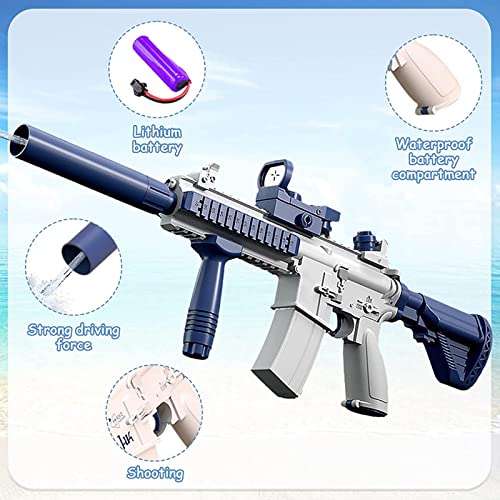 Pistola De áGua EléTrica, Um BotãO Totalmente AutomáTico Pistolas De áGua Pistola De áGua Totalmente