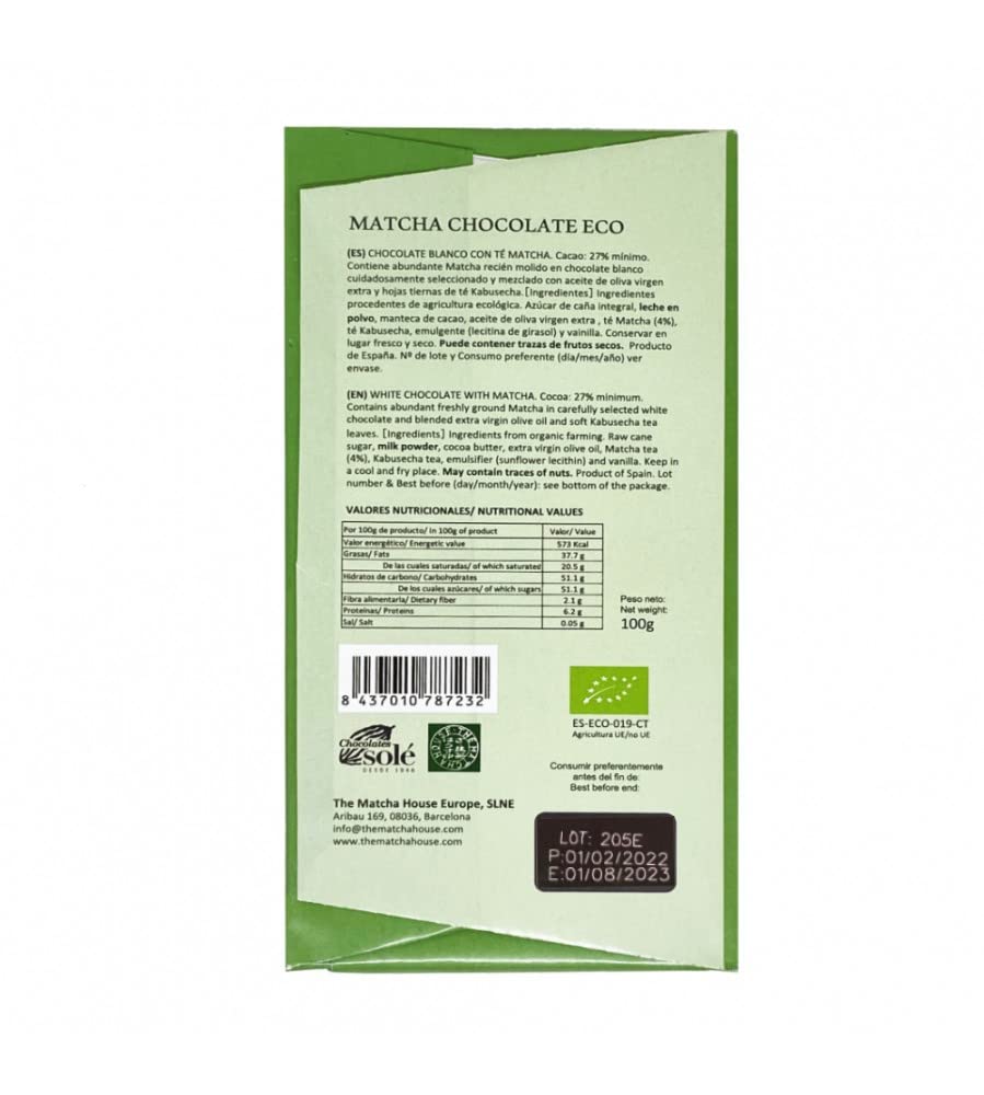 The Matcha House CHOCOLATE ECO