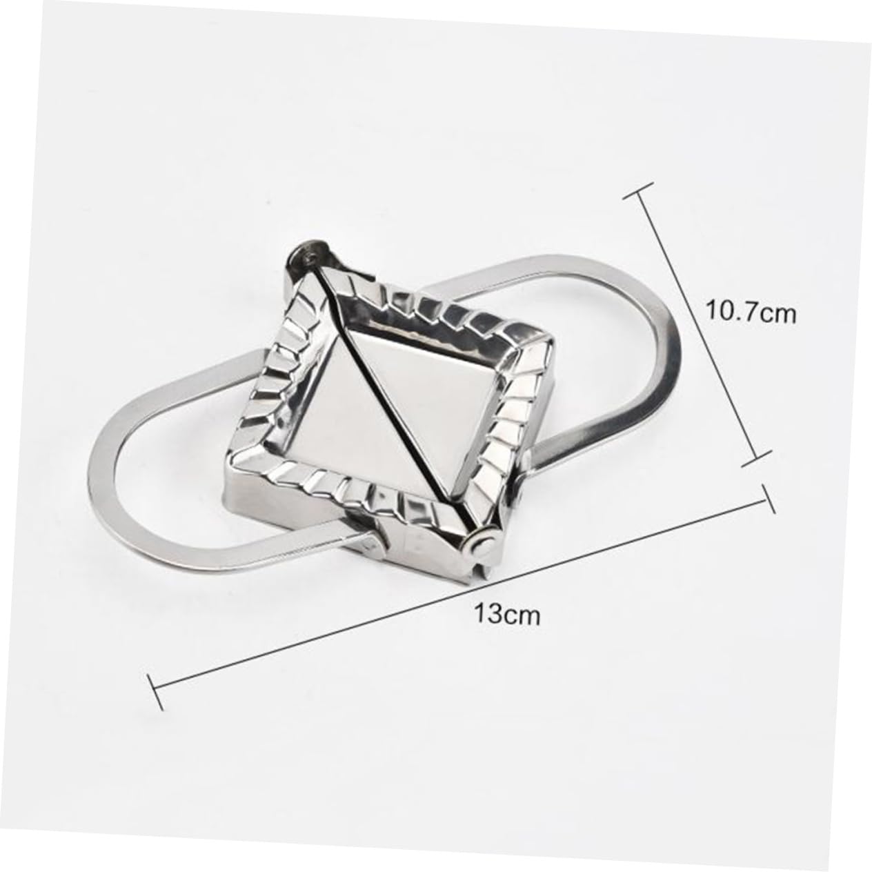 Ciieeo Stainless Steel Dumpling Maker Press Mold for Gyoza Ravioli Empanadas Effortless Dumpling Creation Tool Easy to Professional Finish Versatile Kitchen Essential