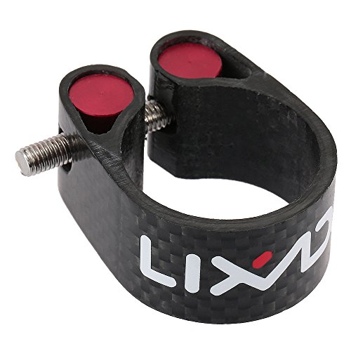 Braçadeira de espigão de selim, Romacci Braçadeira de espigão de selim de fibra de carbono 30,2 mm 3