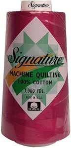 Amazon.com: 274 Garnet Signature Cotton Thread : Arts, Crafts & Sewing