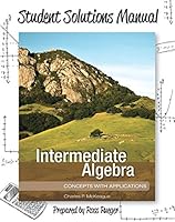 Student Solutions Manual for Intermediate Algebra: Concepts with Applications 1630980382 Book Cover