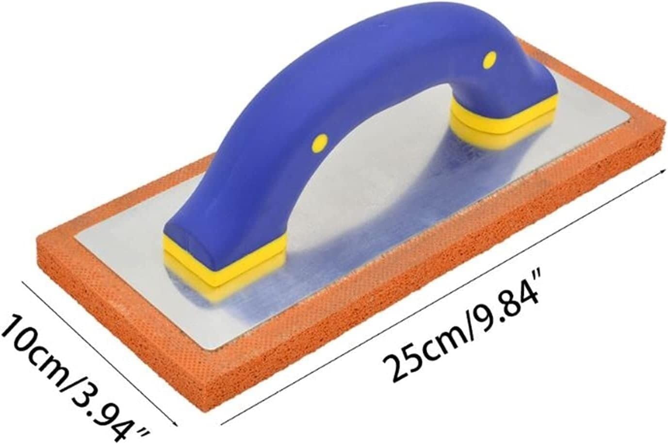 Raschietto for intonaco, Set di cazzuole, Raschietto for spatola in gomma resistente Raschietto for schiuma portatile Spatola for calcestruzzo for intonaco Strumento ideale Cazzuola for intonaco