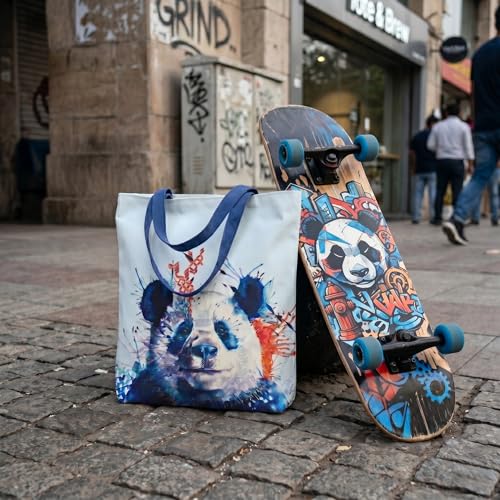 Image of Cotton Tote Bag for Women | Tote Bag with Zipper | Canvas College bag for Girls | Korean Sling Bag | Stylish Travel Sling & Handbag for Daily Use