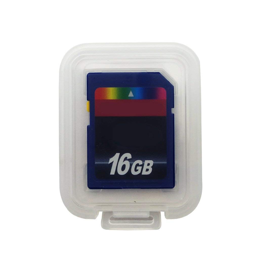 Divisstar - Confezione da 10 custodie in plastica per schede di Memoria SD MMC/SDHC PRO Duo (Scheda di Memoria Non Inclusa)