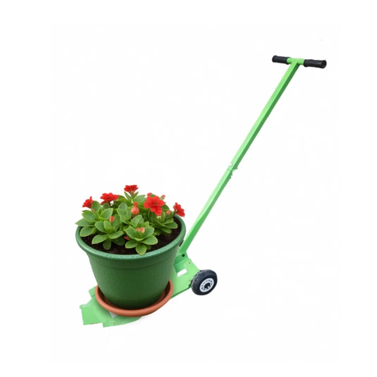 Roulettes pour grands pots de fleurs chariot robuste extérieur