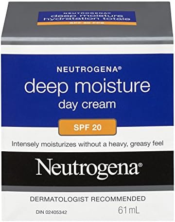 neutrogena deep moisture day cream spf 20