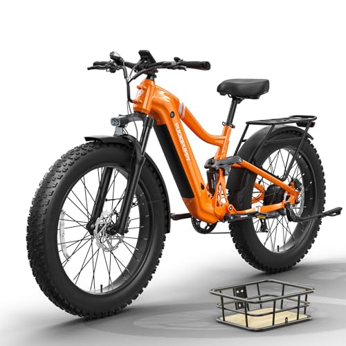 PUCKIPUPPY Electric Bike for Adults 960W, 48V 20AH Battery Adult
