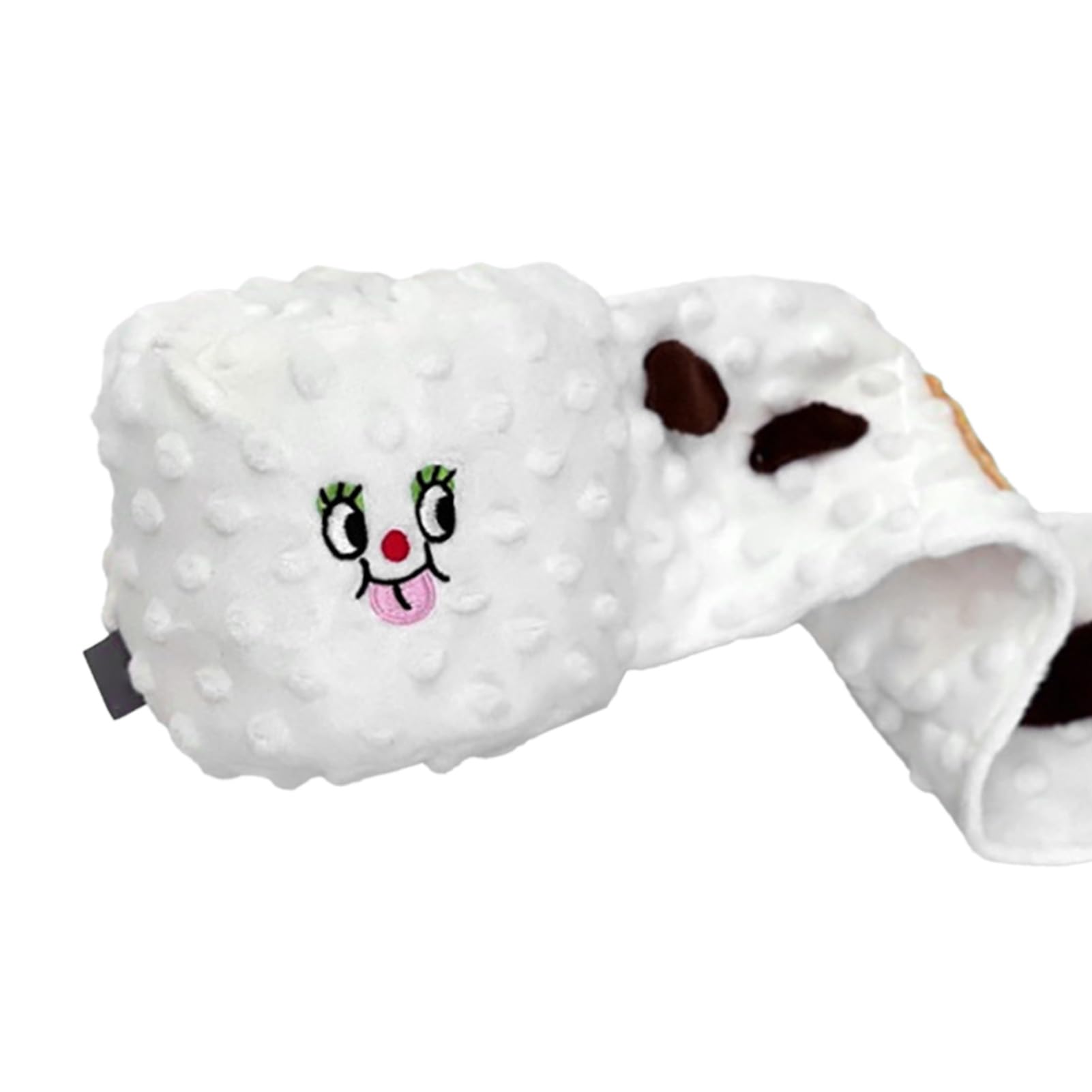 Fydun Plush Toilet Paper Toy, Dog Snuffle Interactive Toys Toy, L Lightweight and Easy Chew for Dogs Pets to Carry Hiding Food Cute Appearance Ligence