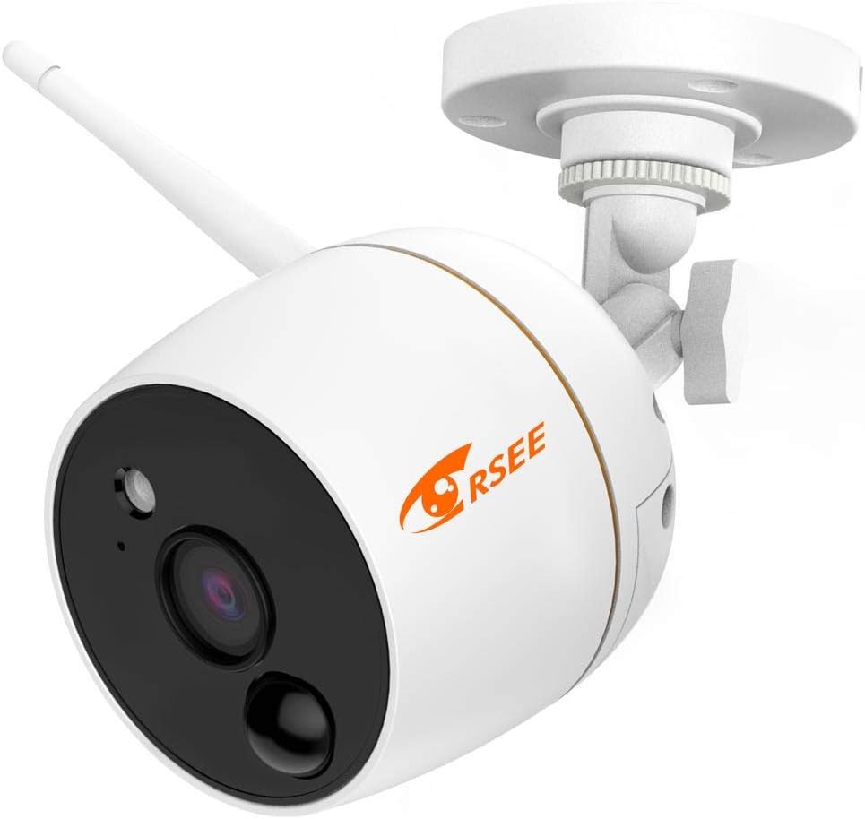 NVR Wireless CCTV Camera 1080P HD 2MP WiFi Network Outdoor and Indoor IP Security Cameras, CS-320J