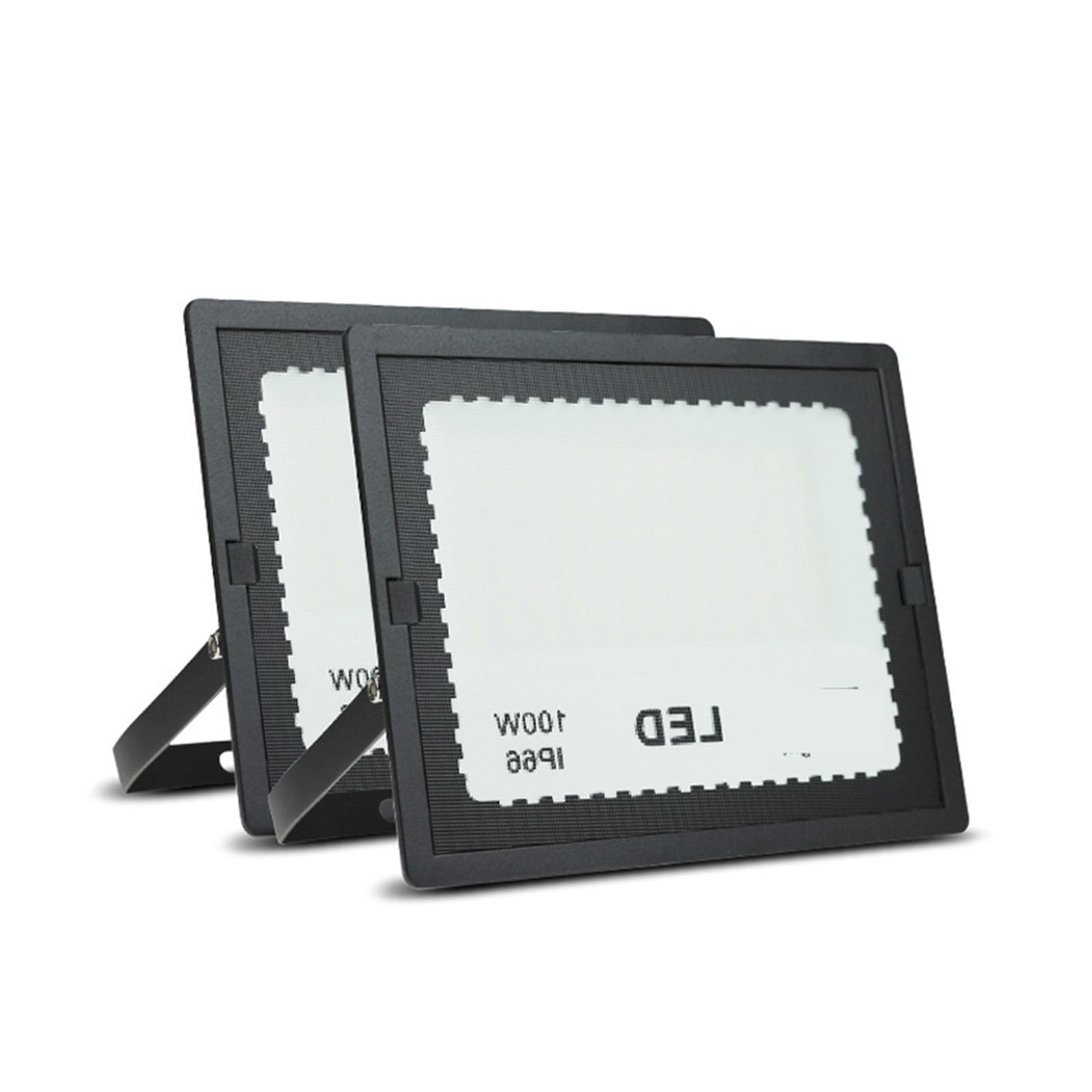 LLOOPK LED Flood Light, IP66 Waterproof MINI LED Floodlight 50w 100w 150w Garden Street Outdoor Lighting Refletor Spotlight(50W)