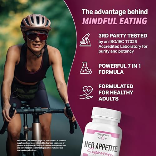 Her Appetite Suppression - Supports GLP-1 Related Metabolic Pathways, Promotes Weight Loss for Women, Helps Control Appetite/Cravings & Promotes Energy | 3rd Party Tested Supplement - 60 Capsules - Image 5