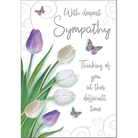 Piccadilly Greetings Occasion Card Sympathy Cover