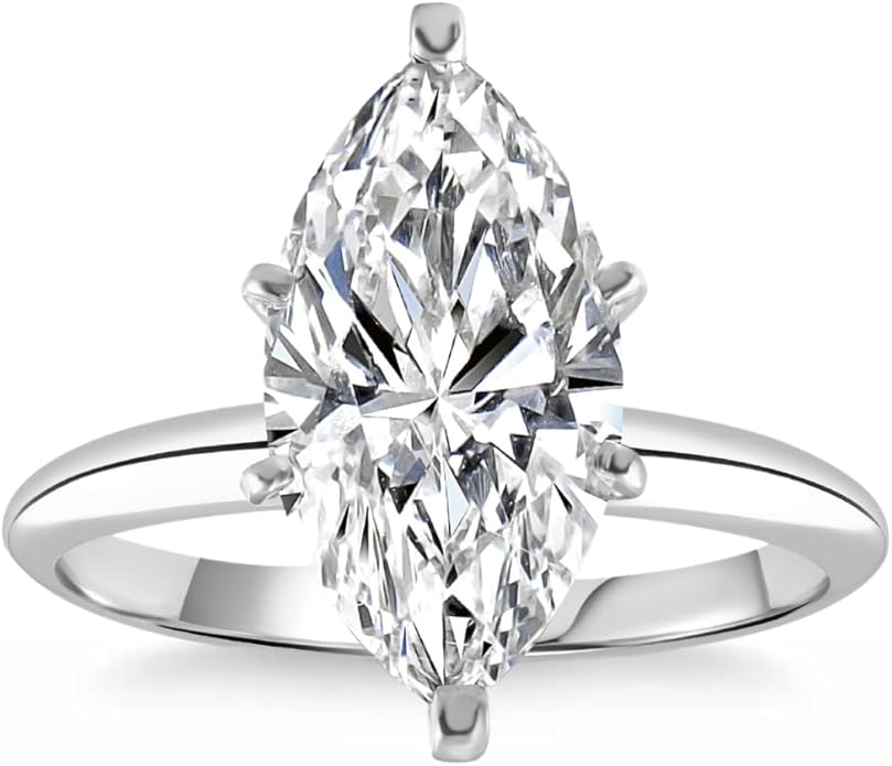 Pompeii3 Marquise Diamond Engagement Ring