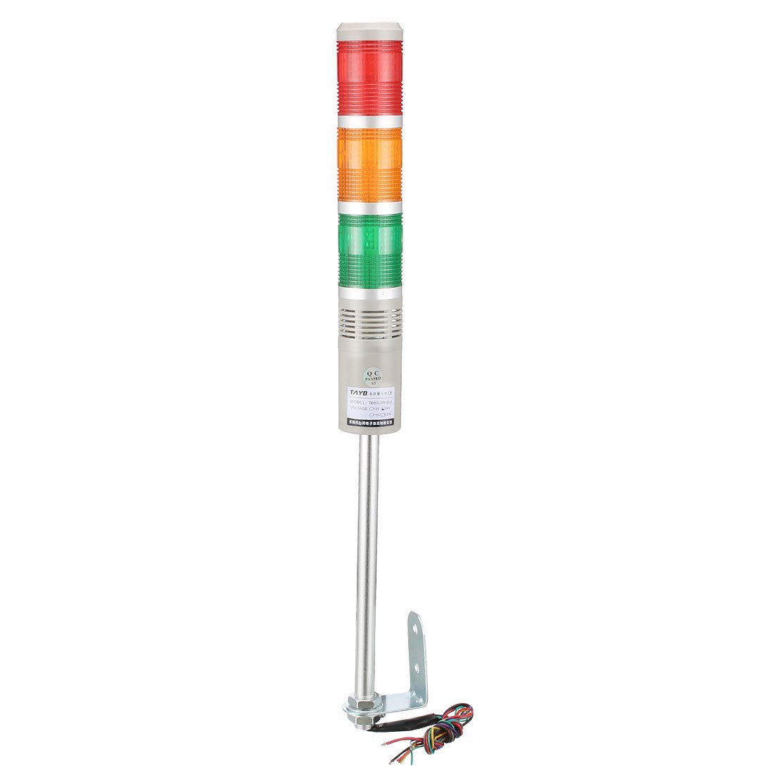 Ruilogod LED ADVERTENCIA LIGHT BOMBUTE FLOTHING LUSHING LIMPLO INDUSTRIAL DE LA MUJER DE LA TORRE DE LA TORRE DE LA TORRE DE LA TORRE DE LA TORNA DE 90DB DC24V rojo verde TB50-3W-D-J