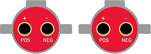 Miniatura 2 de Tectran Sistema de carga de batería de doble puerta trasera o de alta resistencia, Powercoil Serie DTB  Dos enchufes Buffalo de doble polo  (cable