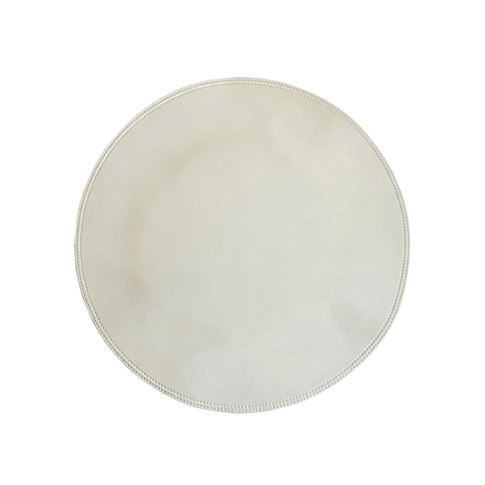 Napperon rond vert de 38cm en lot de 1 à 10 pièces pour table