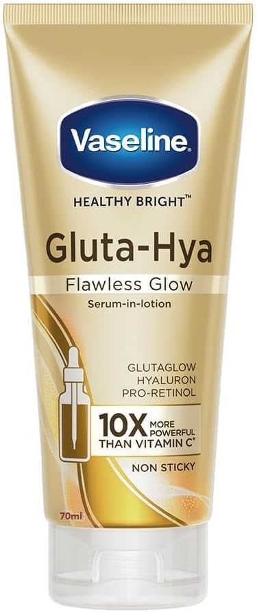Vaseline Gluta Hya Flawless Glow Serum-in-Lotion, 70ml