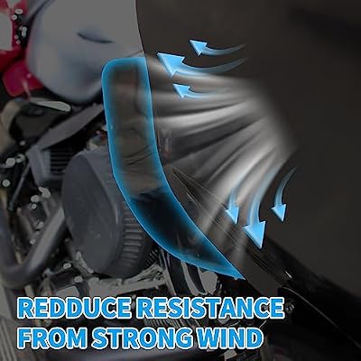 Smoke Wide Wind Deflector for Touring,Side Wind Windshield Fairing Air Deflectors Compatible with Harley 2015-2021 Touring Road Glide Special FLTRXS FLTRX CVO Ultra FLTRUSE Ultra FLTRU Limited