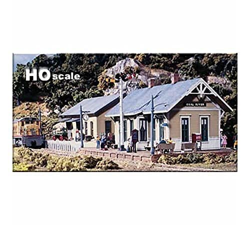 Gare Coal River Passenger Depot HO kit DPM d'une précision architecturale
