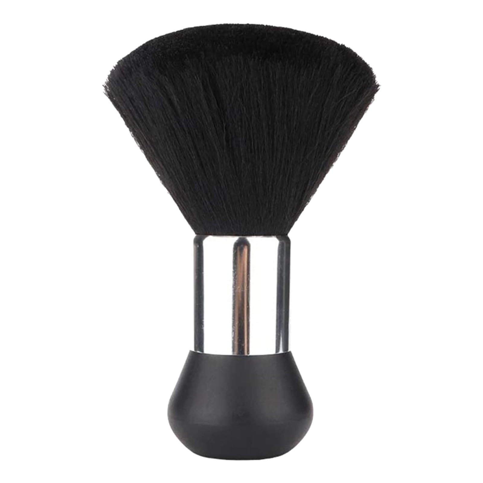 Cepillo de Cuello de Peluquería, Profesional Negro Ultra Suave Plumero Cepillo de Peluquería de Limpieza Escobillas de Cuello Cepillo de Pelo para Salón Barbero Peluquerías