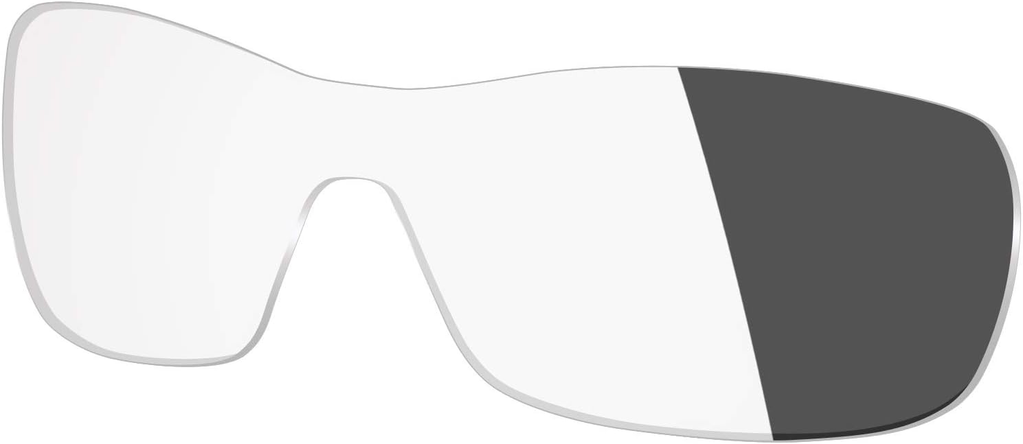 Mryok 5 Pair Polarized Replacement Lenses for Oakley Antix Sunglass - Stealth Black/Fire Red/Eclipse Grey Photochromic/Cobalt Rose/Silver Titanium