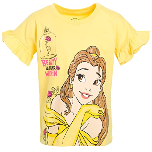 Image of Disney Girls' 3-Pack Short Sleeve T-Shirts for Baby & Kids