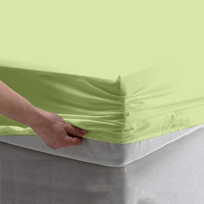 Buy KEDARA CLOTH Elastic Fitted Bedsheet 72x30 Inch Size 100 Cotton Fittedsheet Bedsheets