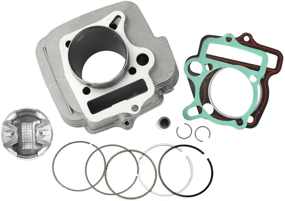 Cylinder Body Piston Ring Gasket Kit 56mm Bore Compatible With YinXiang YX 140 140cc Horizontal Engine Dirt Pit Bike ATV