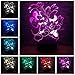 Produktbild 3D Illusion Tischlampe Cartoon Mickey Mouse Minnie Freunde Kinder LED Nachtlicht 7 Farbe USB Basis Weihnachtsdekoration Kinder Geschenk Spielzeug