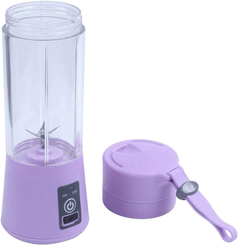 Juicer - Juice cup-Portable Blender Rechargeable, Small Single Serve, Personal Size Travel Cup(D)