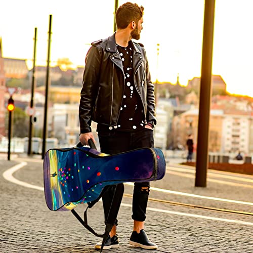Hondank Housse pour guitare acoustique Paysage urbain avec groupe de gratte-ciels rembourré de 1 cm d’épaisseur Housse… - Les Beatles, Paul McCartney, John Lennon, RIngo Starr, George Harrison Hondank Housse pour guitare acoustique Paysage urbain avec groupe de gratte-ciels rembourré de 1 cm d'épaisseur Housse… – Image 7