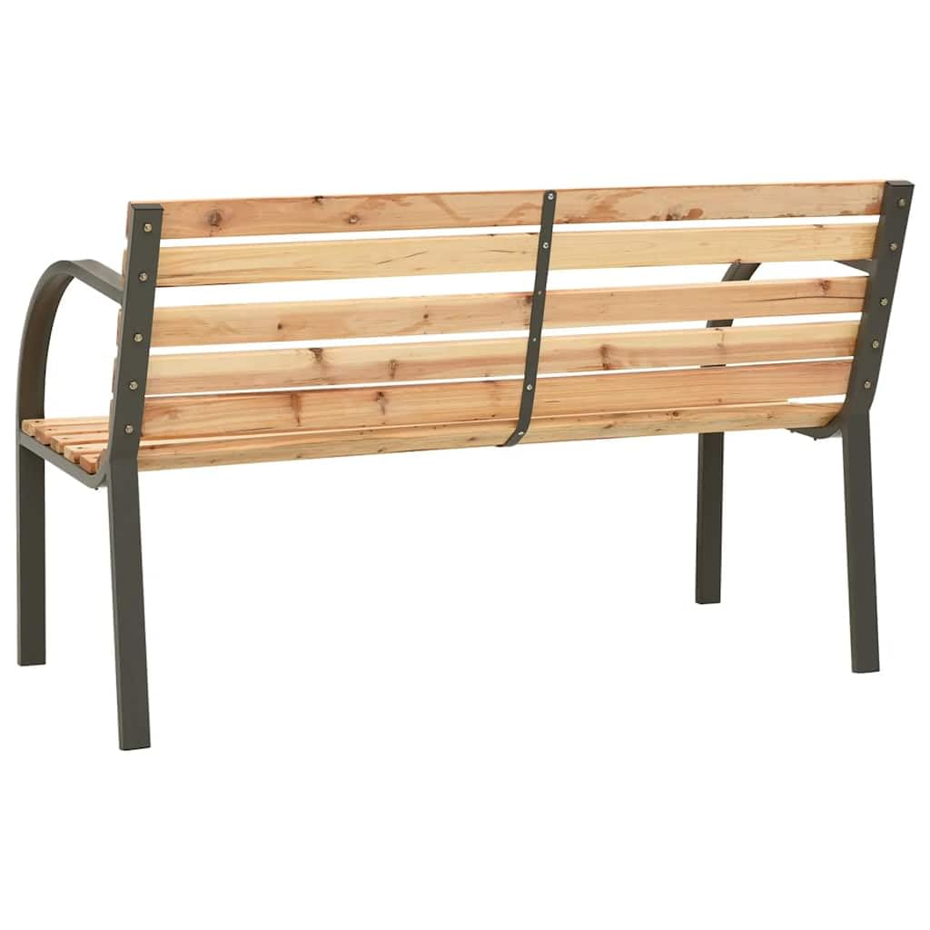 vidaXL Banc de Jardin pour Enfants en Bois de Pin Chinois - Meuble d'Extérieur pour Patio, Terrasse et Cour - 81 cm