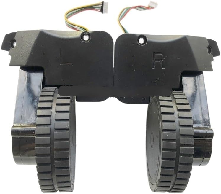 Robot Vacuum Cleaner Wheel，Compatible For LIECTROUX，C30B/XR500,Compatible For Polaris,Compatible For Proscenic，830P 800T 820s C30B Robotic Vacuum Cleaner Parts(L+R)