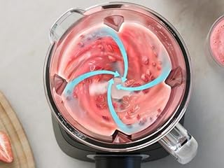 Philips 5000 Series Frullatore – Tecnologia ProBlend Plus, Motore 1000W per Frullati Omogenei, 3 Velocità + Pulse, Vaso da 2L, Lame Rimovibili, Parti Lavabili in Lavastoviglie, Nero (HR3020/20)