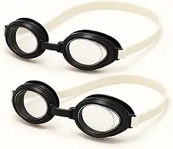 Kit com 2 Óculos de Natação INFANTIL, Ajustável, para crianças, Piscina, Verão