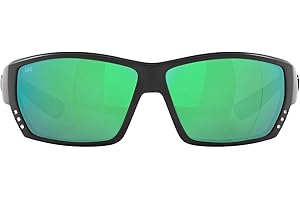 Costa Del Mar Tuna Alley 62mm Resin Polarized & Mirrored Sunglasses for Men