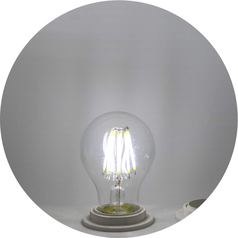 A60 A19 Led Light Bulbs Bright Edison Globe Bulb 8 Watt LED Light Bulbs Vintage Classic Design Filament — view 5