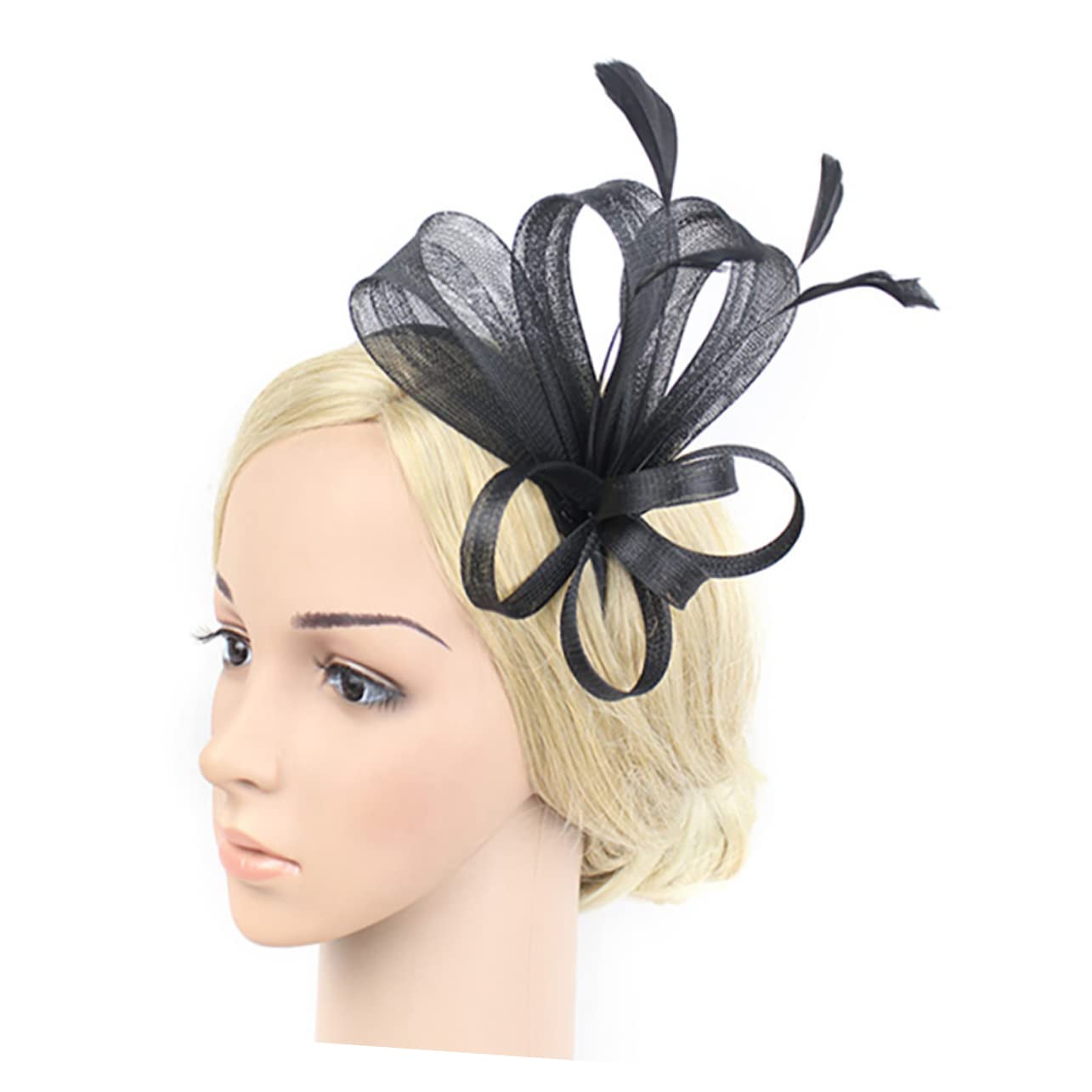 SHERCHPRY 5piezas Fascinator De Mujer Acentos De Sombrero Decorativo para Fiesta De Té y Eventos Especiales Accesorio Elegante para Cabello
