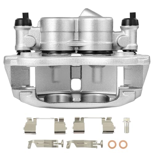 Image of SCITOO 18B5524 Front Left Driver Side Brake Caliper Fit For Ram For ProMaster 1500 2014-2024,For Ram For ProMaster 2500 2014-2024,For Ram For ProMaster 3500 2014-2024, With Bracket,1PC