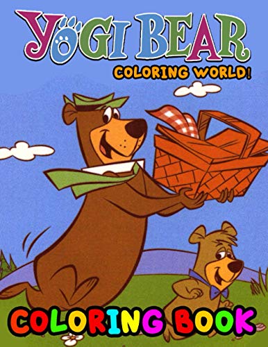 Coloring World! - Yogi Bear Coloring Book: 25 adorable Relaxing Yogi Bear Coloring Pages