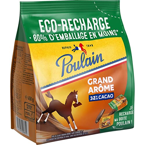 POULAIN - Grand Arôme 32% De Cacao Éco-Recharge 450G - le Lot De 4
