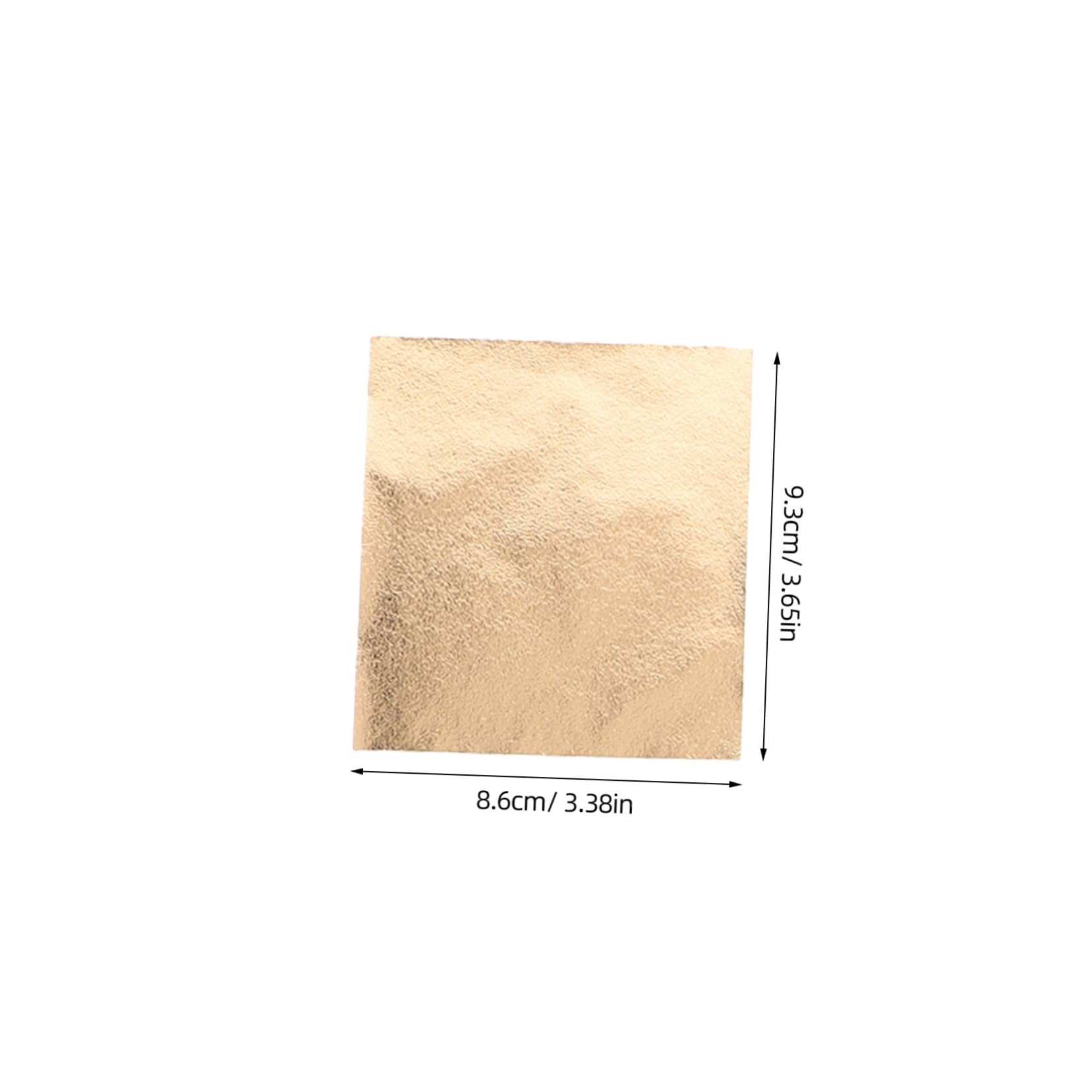 HONMEET DIY Gold Foil Sheets Leaf Paper 240pcs Craft Foil Sheets for Art Projects Easy to Use and Store