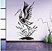 WACYDSD Stickers muraux Dctop Oiseaux Aigrettes Cigogne Sticker Mural pour Salon Décoration Animaux Stickers Muraux Adhésifs Décoration De La Maison Accessoires 35X59 Cm