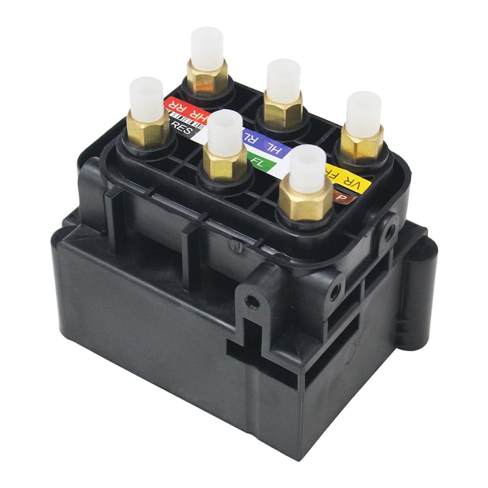 LUFASODERLING 1643201204 Air Suspension Valve Block Compatible with Mercedes Benz W164 GL350 GL450 GL550 ML350 ML550 ML63AMG GLE450 GLE500 S350 S400 S550 E500 E550 R350 R500 R63AMG 2123200358