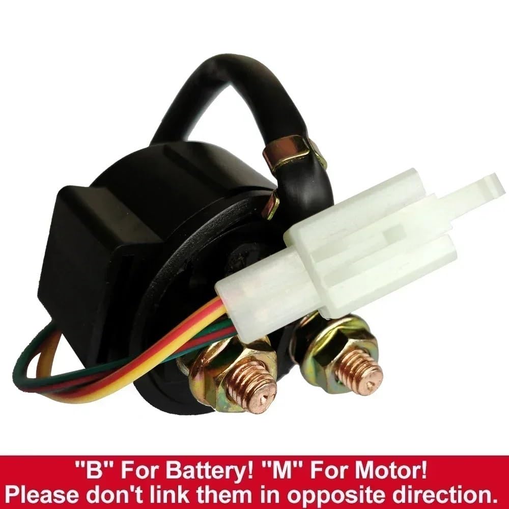 Relé Arranque Relé de arranque motocicleta Para YFA125 Para BREEZE YFA 125 ATV XC180 XC 180 YTM200 TRI Para MOTO YTM XC200 RIVA Para Scooter